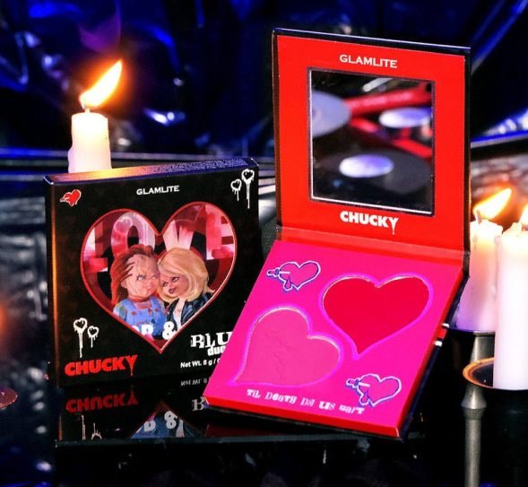 Chucky x Glamlite NEW BLUSH DUO - Imagen 2
