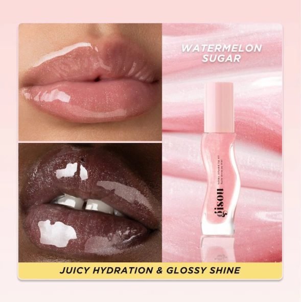 Honey Infused Lip Oil-Watermelon Sugar - Imagen 4