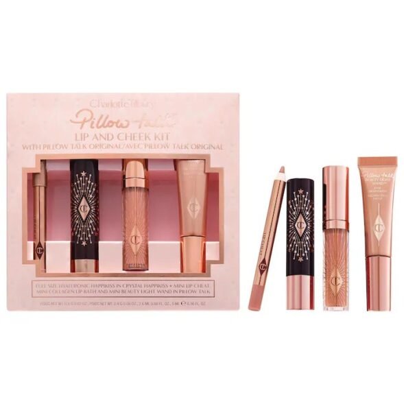 Charlotte Tilbury Pillow Talk Iconic Lip and Cheek Secrets Set