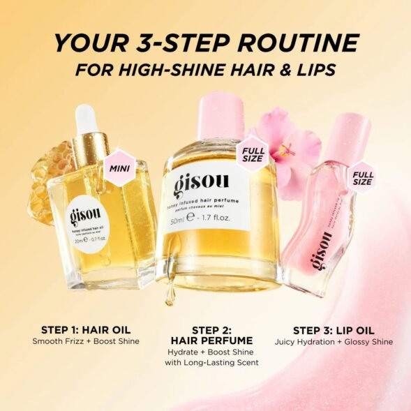 Gisou Honey Gloss Hydration Trio Set - Imagen 2