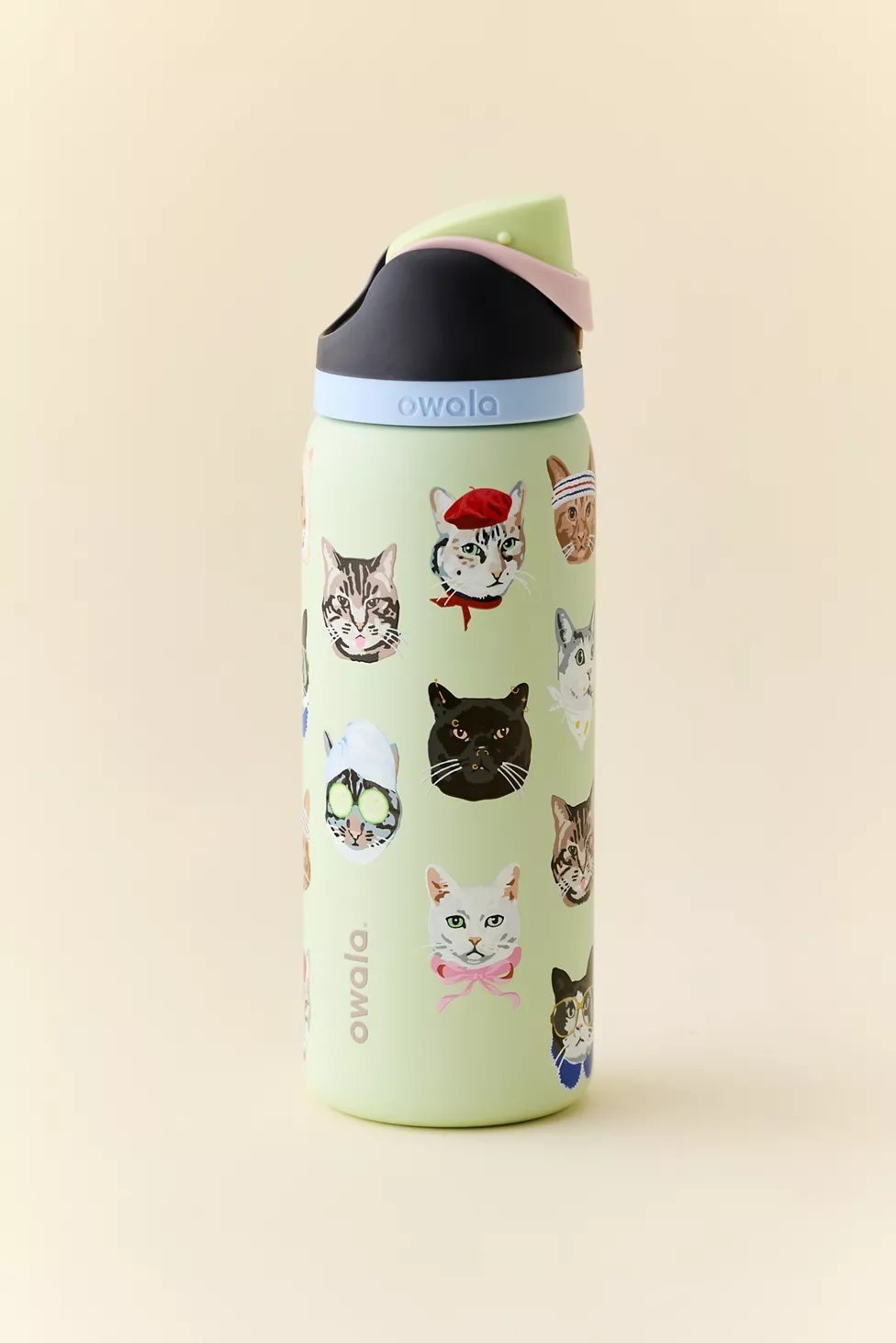 Owala UO Exclusive Cat Collage FreeSip 32oz